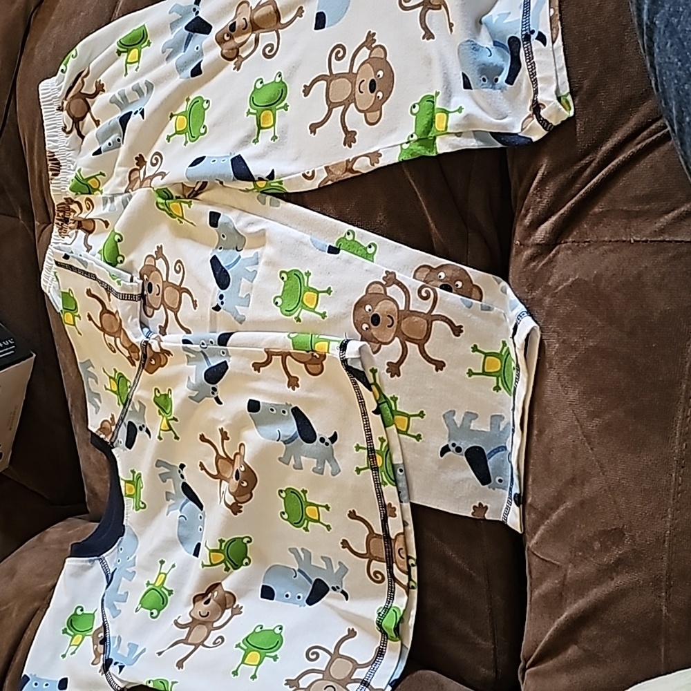 2 for $26 Boys animals 2 piece pajamas